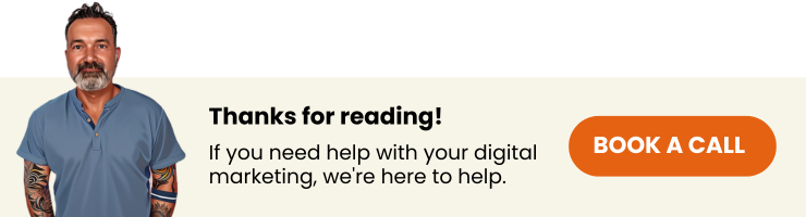 Eric Sachs with text "Thanks for reading!"
