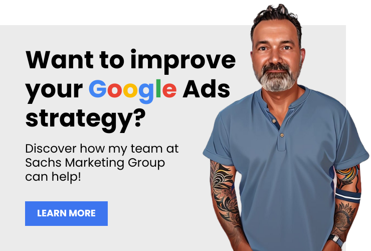 Eric Sachs "Want to improve your Google Ads strategy?"