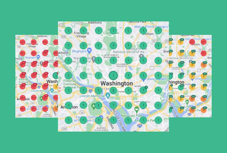 local seo rankings grid